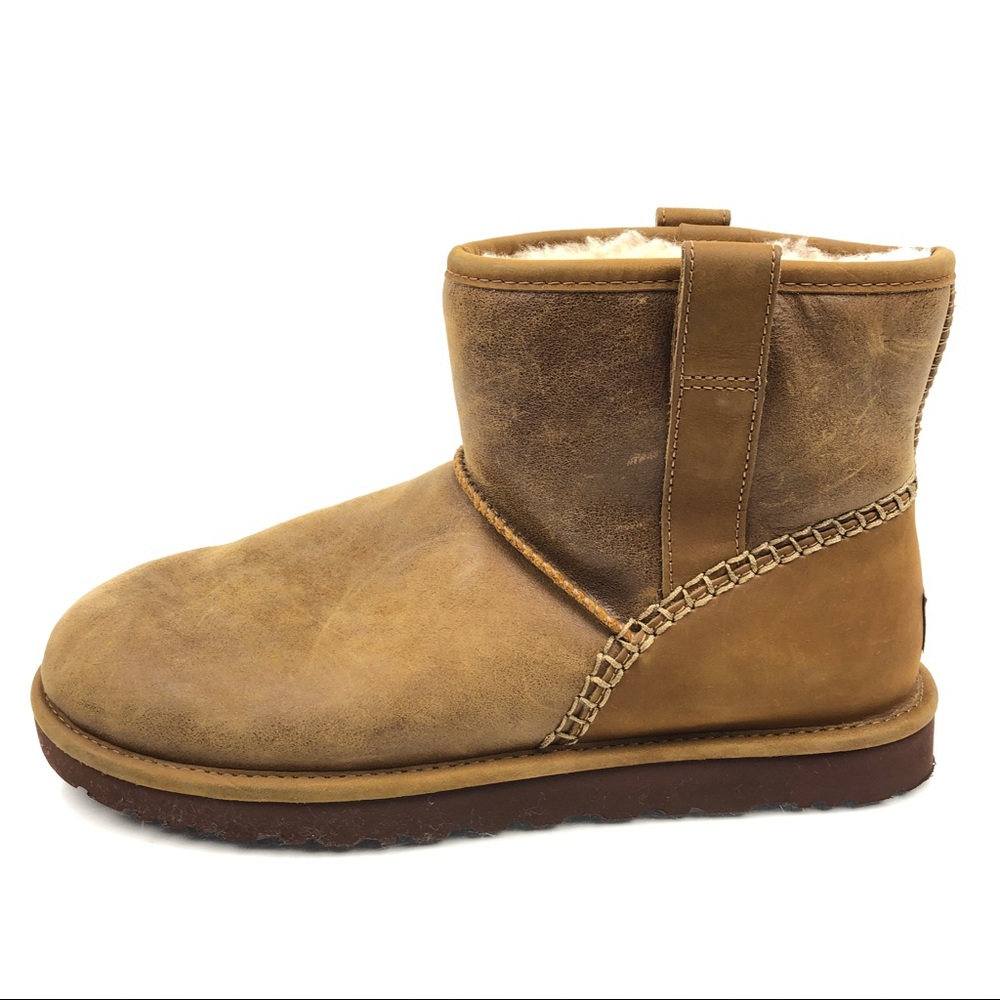 UGG Australia Classic Mini Stitch Sheepskin Boots - Picture 2 of 8